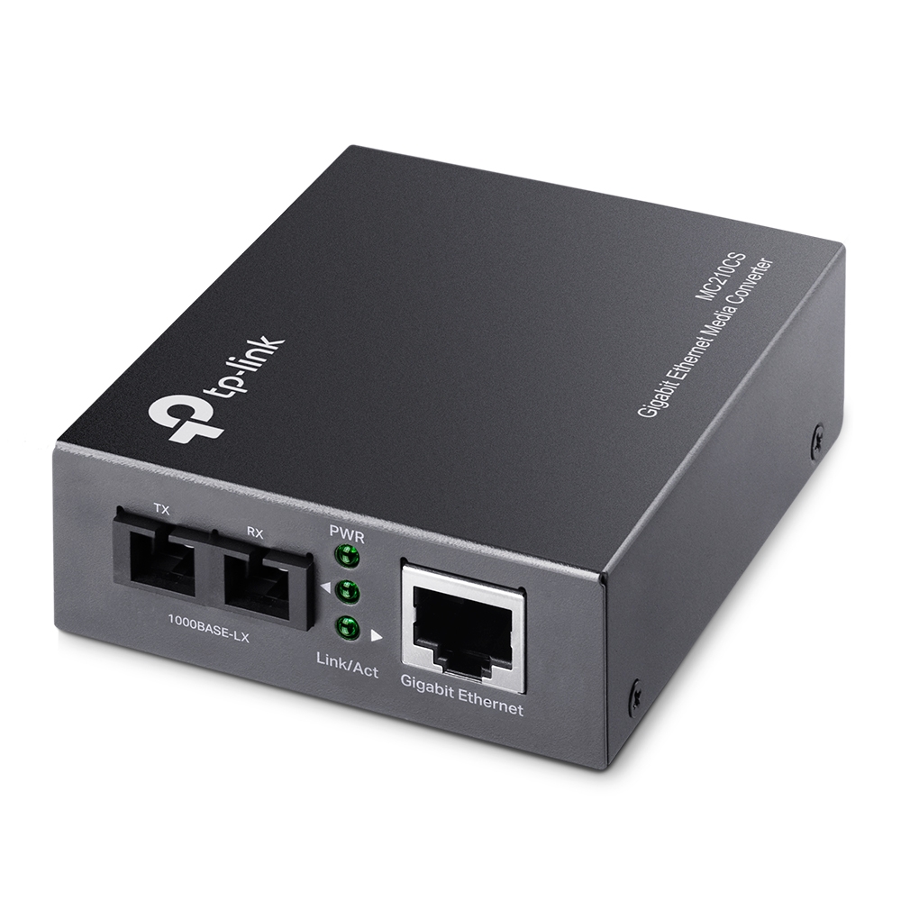 Гигабитный медиаконвертер Ethernet TP-LINK MC210CS V5