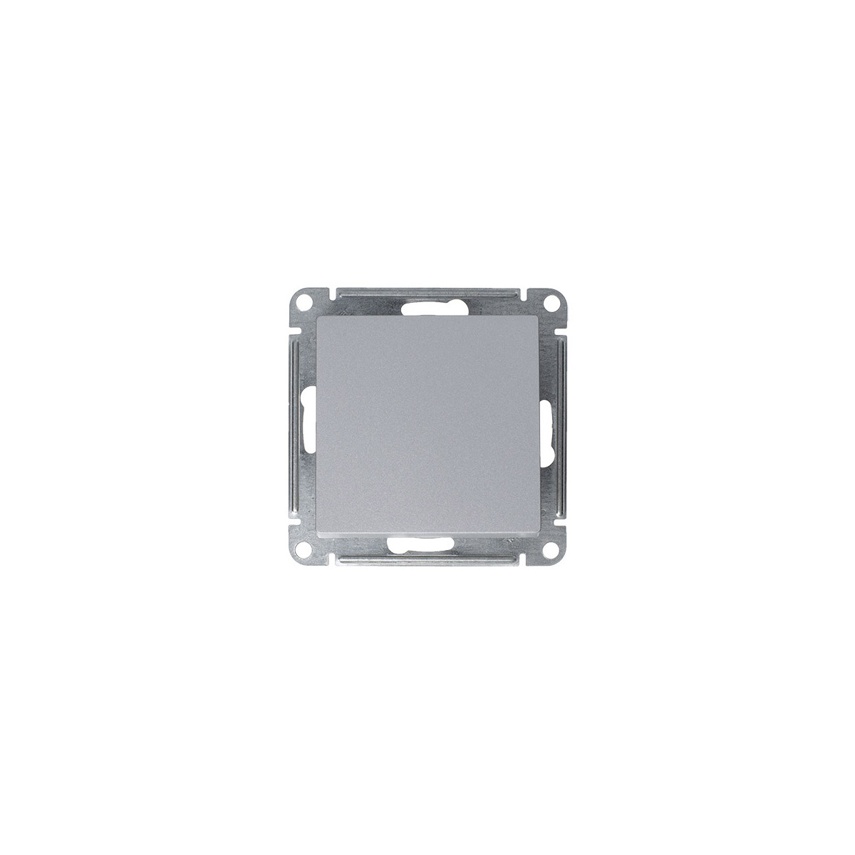 Переключатель "atlasdesign" 1 кл. (механизм) 10а, алюминий (1/10/60) "schneider"