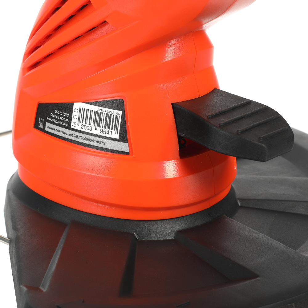 Триммер аккум. tr-235ues  21 в (в комплекте акб 2ah ues, зарядное устр-во) (1/4) "patriot" 250205235