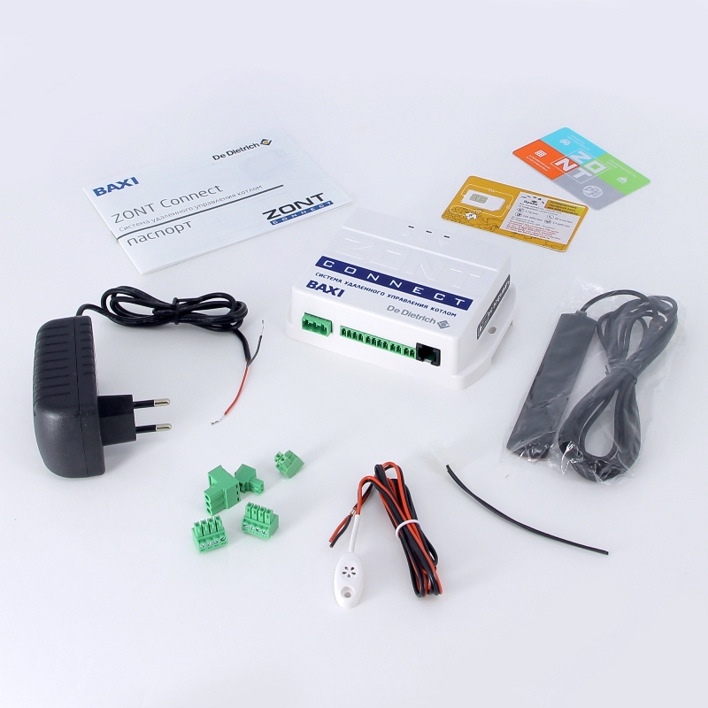 Система удаленного управления котлом BAXI ZONT CONNECT