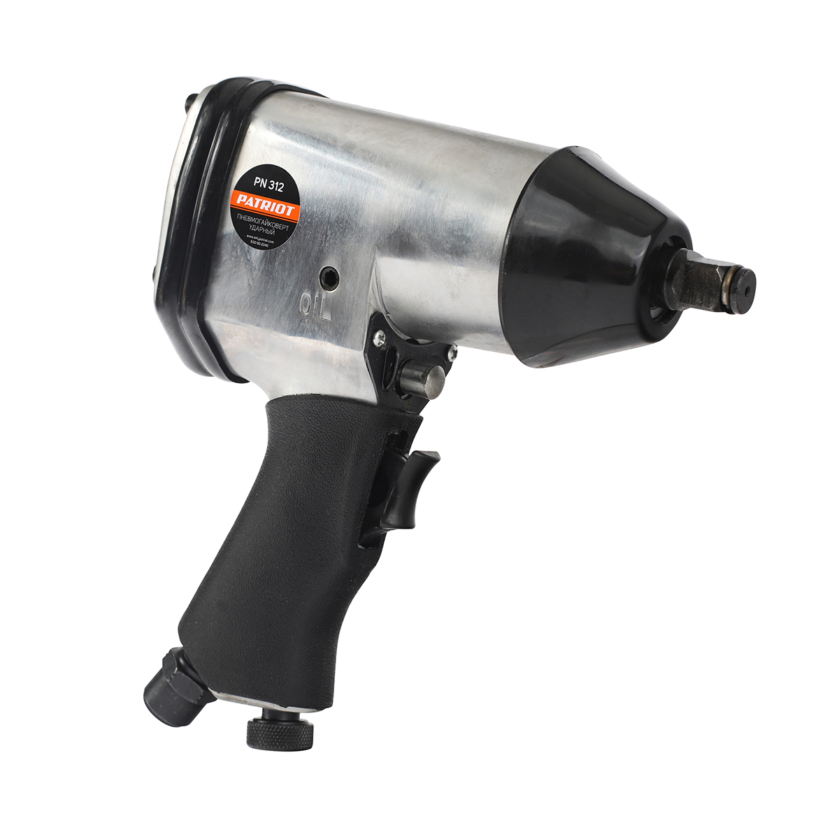 Гайковерт пневматический ударный pn 312 (1) "patriot" 830902040