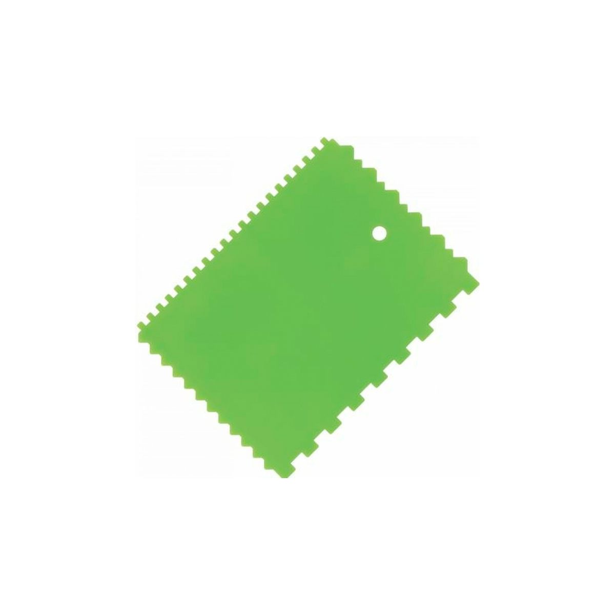 Шпатель зубчатый пласт. 130 х 170 мм (1/400) "сибртех"