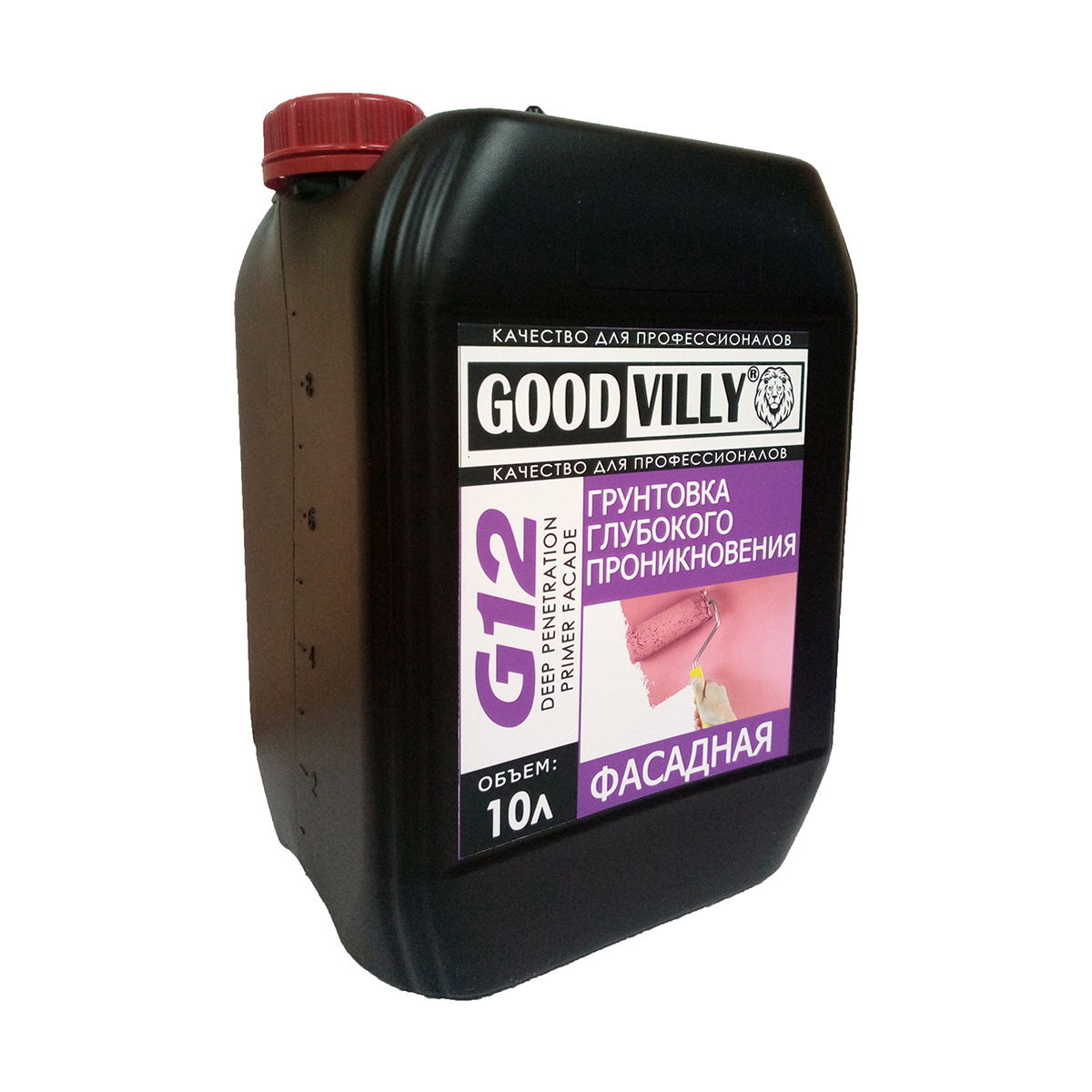 Грунтовка глубокого проник. фасадная g12 10 кг (1) "good villy"
