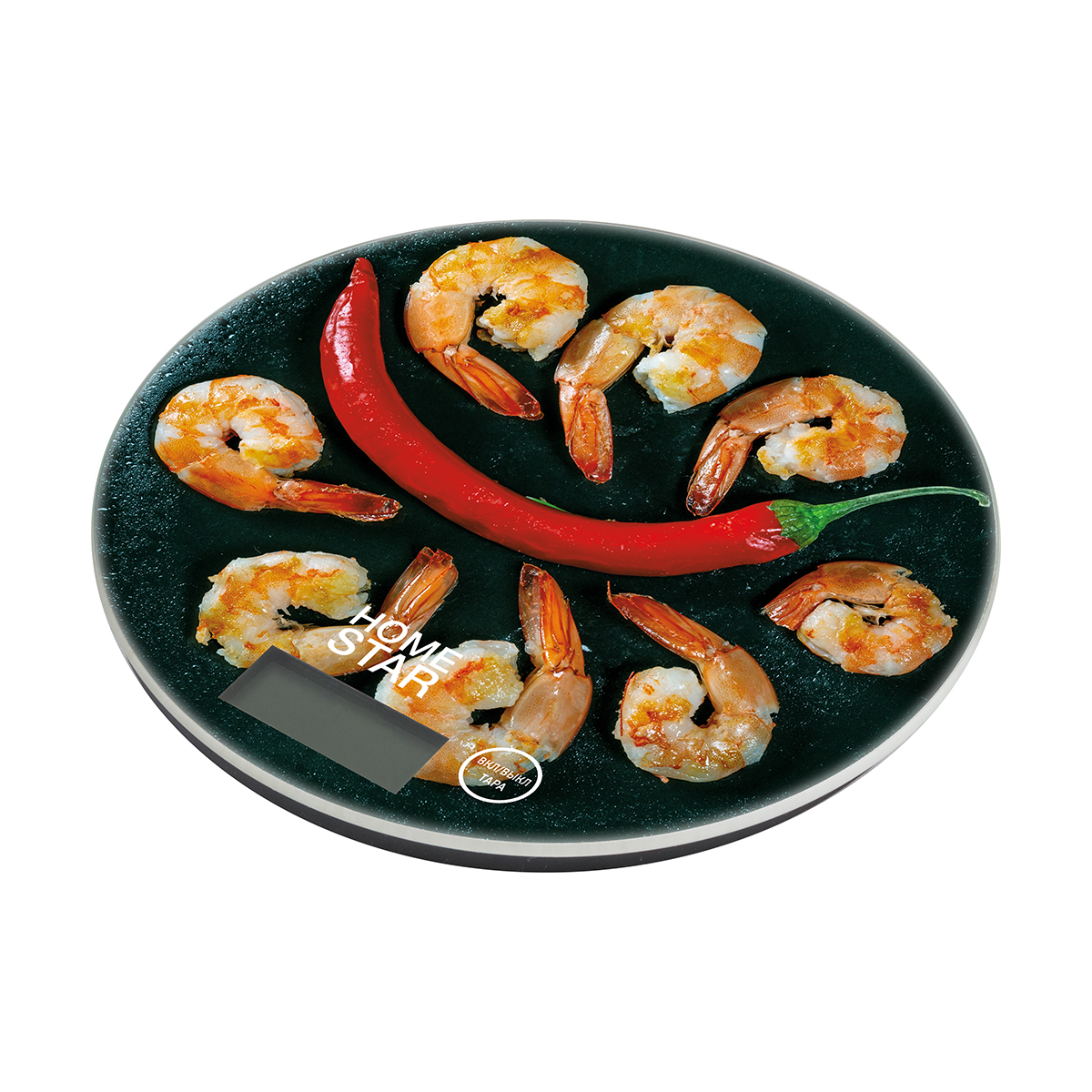 Весы кухонные электронные "homestar" hs-3007s до 7 кг (креветки) (1/20)