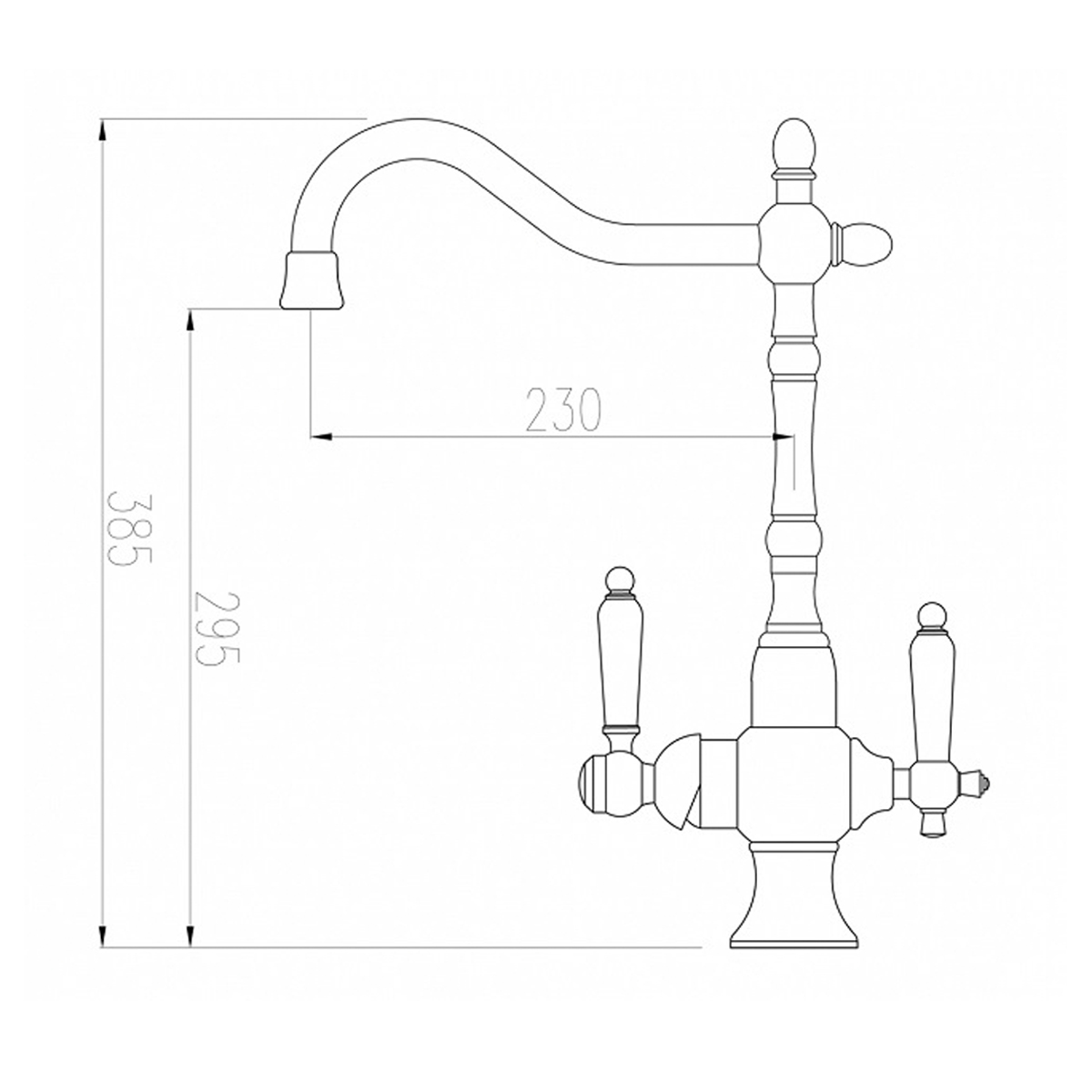 Смеситель для кухни с подключ. к фильтру питьев. воды zr 336 yf-50 satin "zorg"