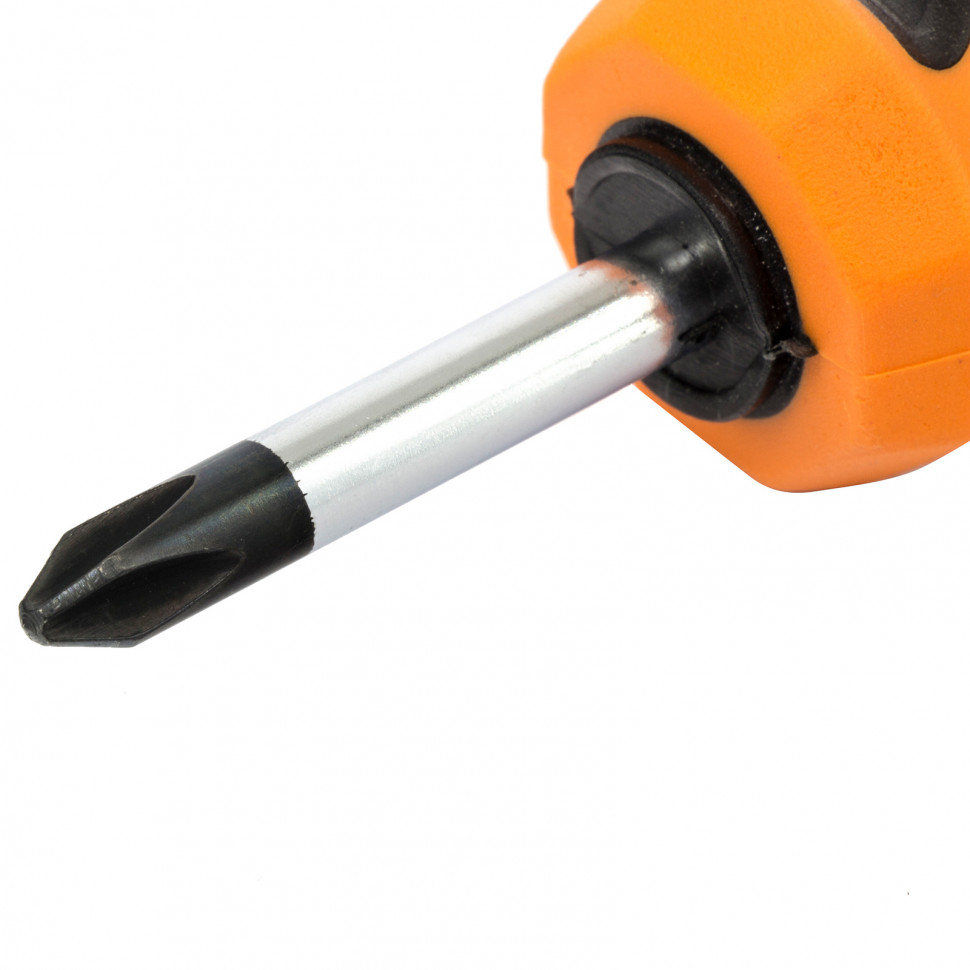 Отвертка "Point", PH2 х 38 мм, CrV, двухкомпонентная рукоятка Sparta (11772)