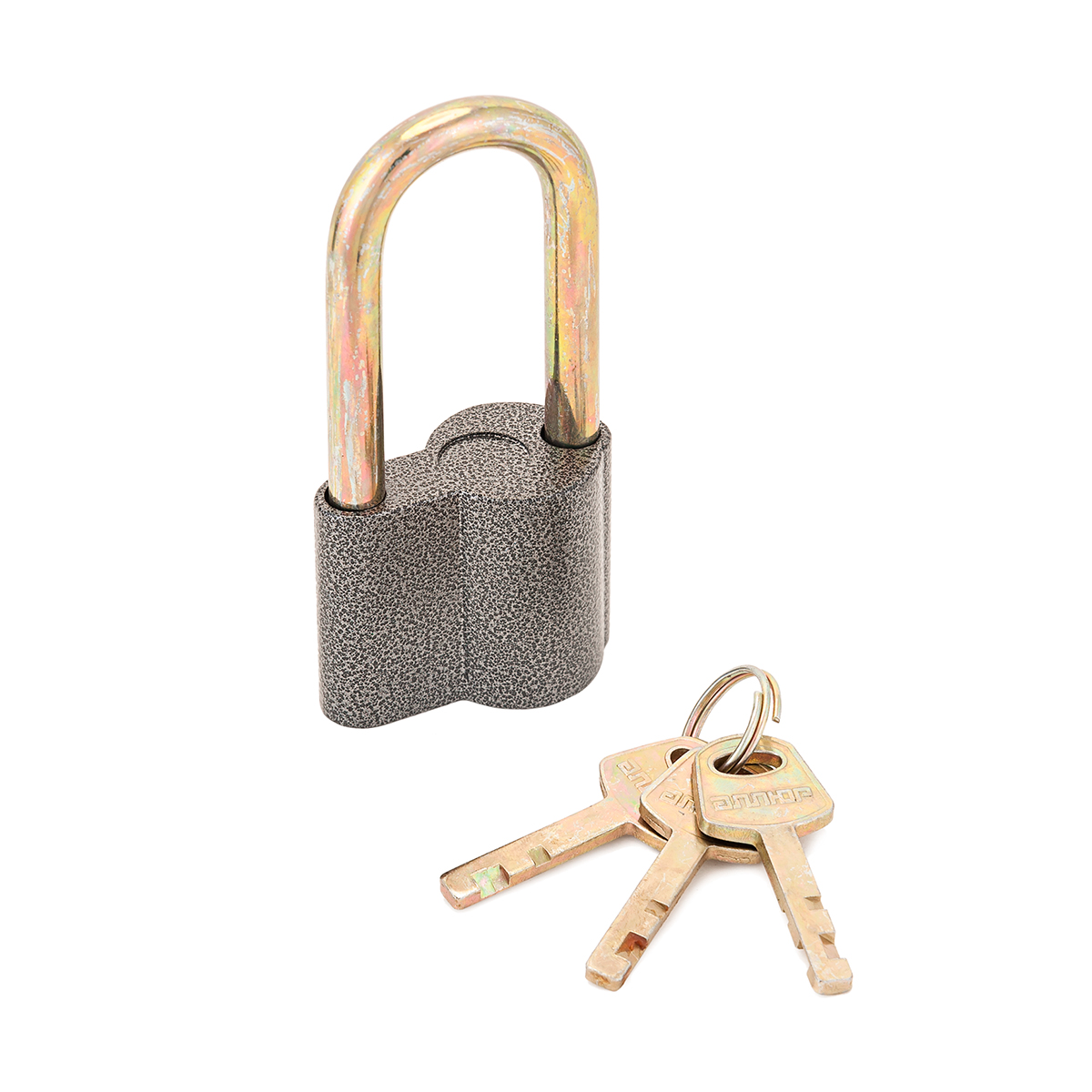 Замок навесной вс2-26-01с  8 мм (3 ключа, длинная дужка) (1/6/72) "аллюр"