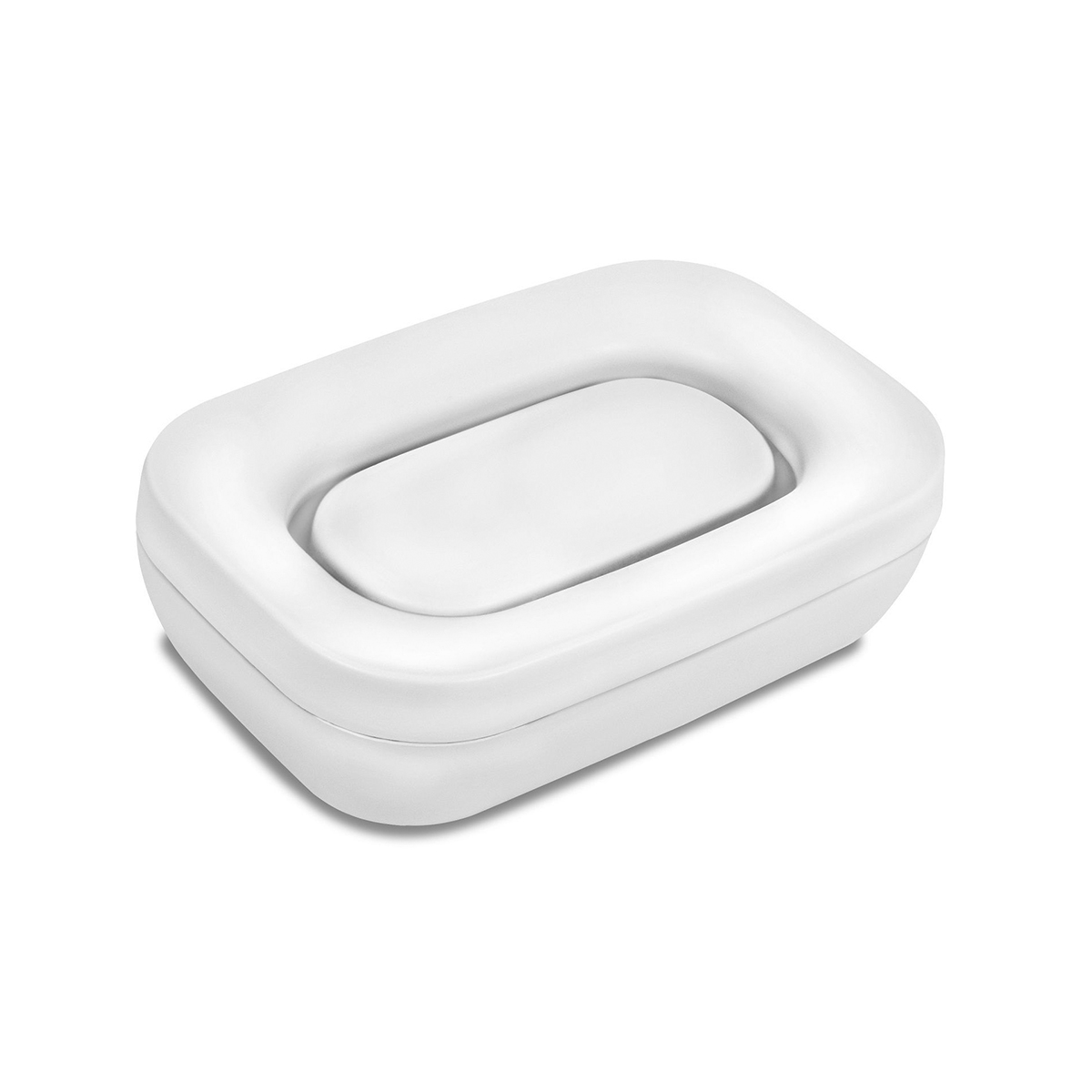 Мыльница пласт. открытая "эллиса" (белая) (1/19) "мартика" с843бел