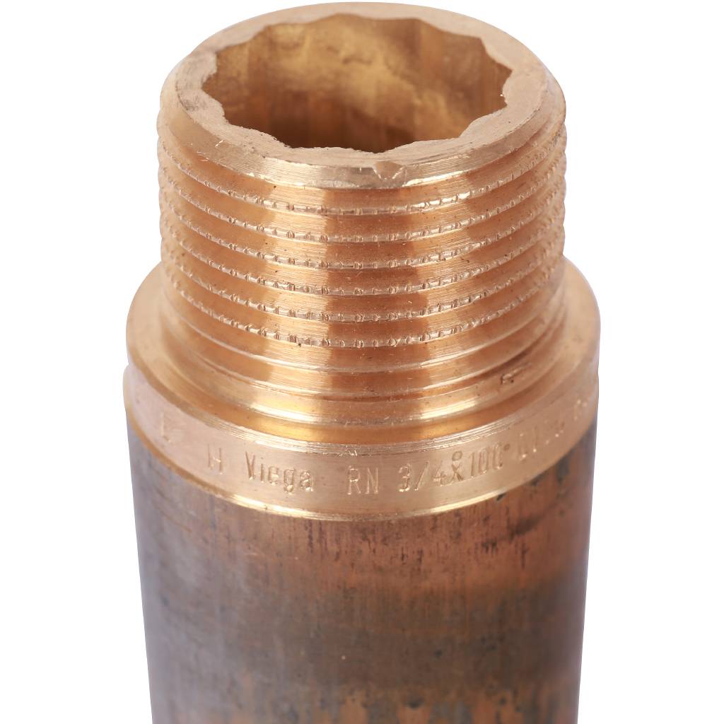 Удлинитель резьбовой 3/4" x 100 мм ВН бронза VIEGA (359577)