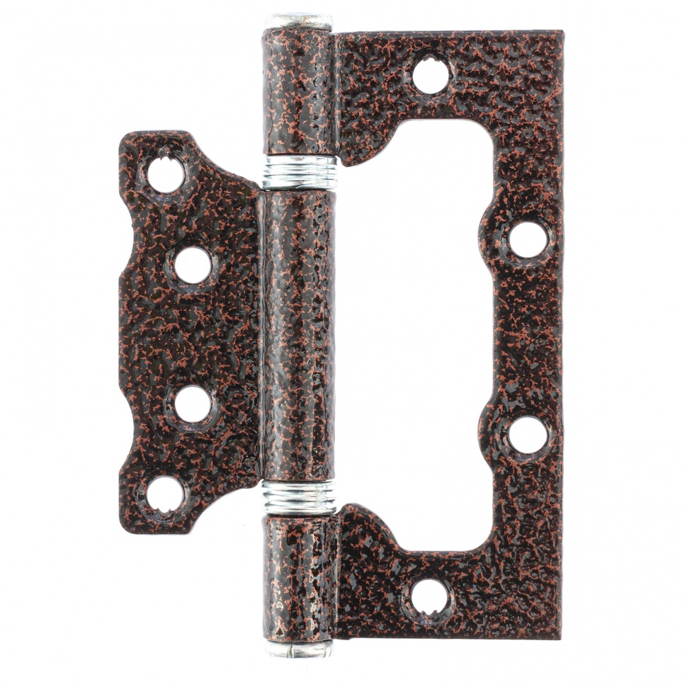 Петля накладная ПНУ-100, антик медь, 4 шт, (Металлист) (91564)