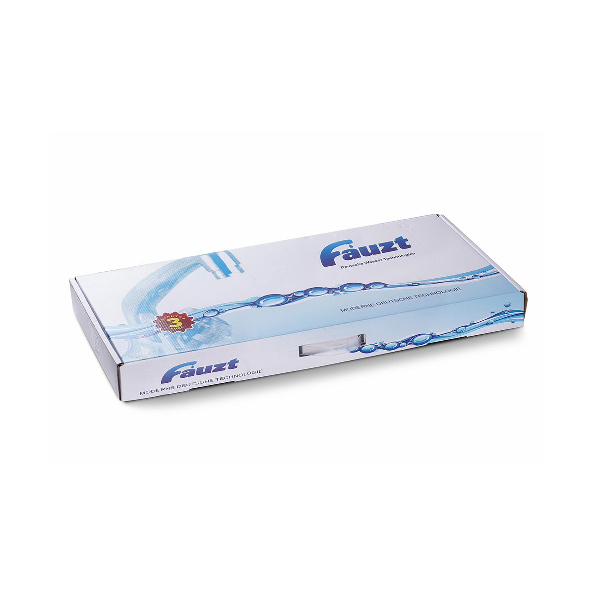 Душевой гарнитур fzs-300 (стойка, верхн. душ "тропич, дождь", держатель, лейка, шланг) (1/4) "fauzt"