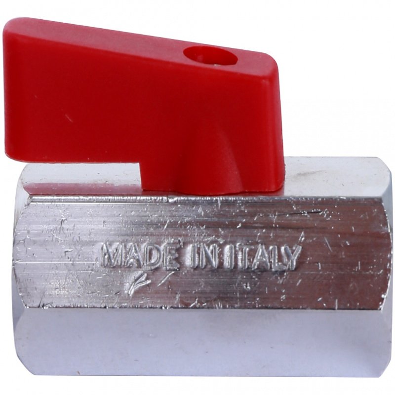 Кран шаровый STOUT ВВ Mini 3/8" стандартный проход, флажок