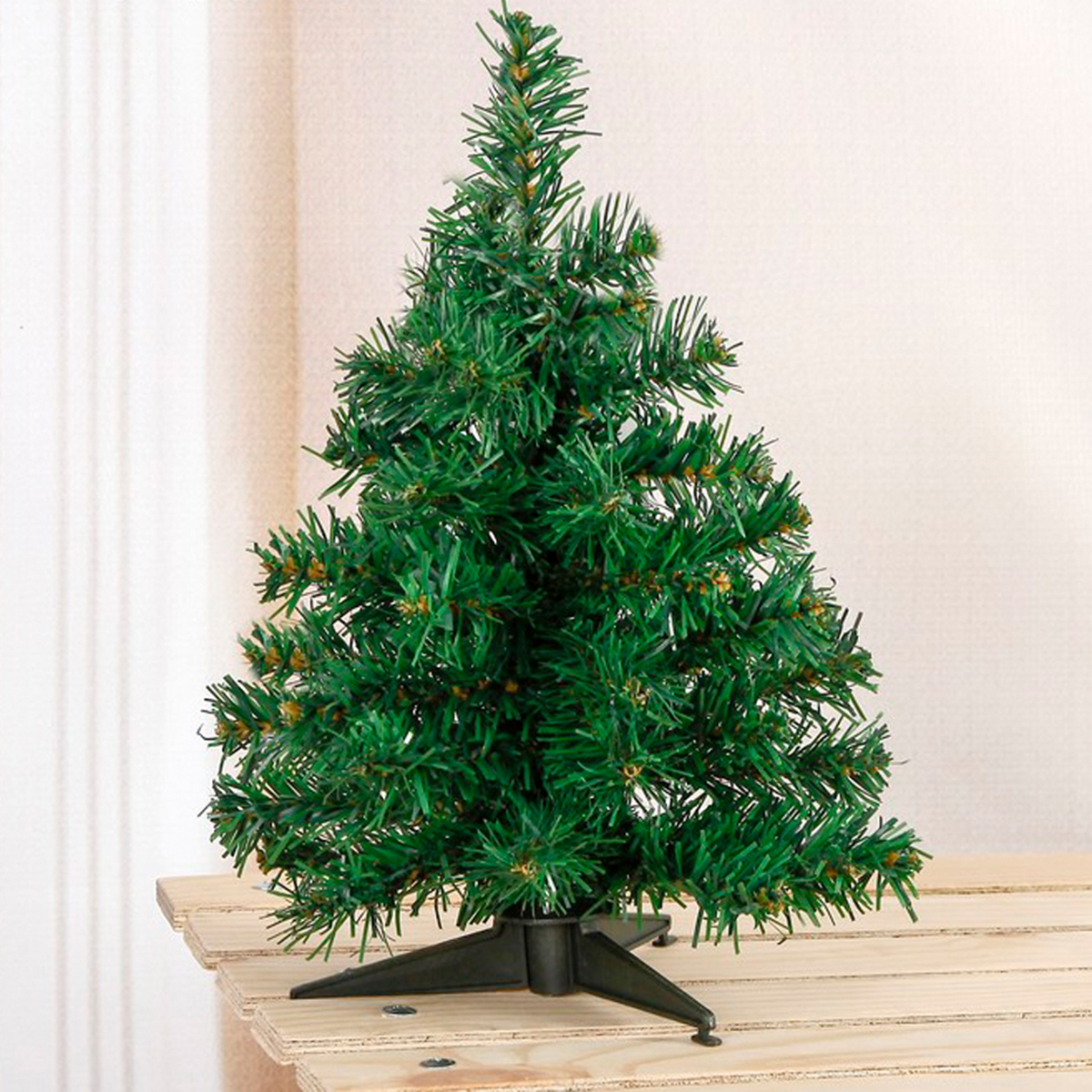 Ель декор. 30 см, 35 веток (зеленая) "зимнее волшебство" 701414