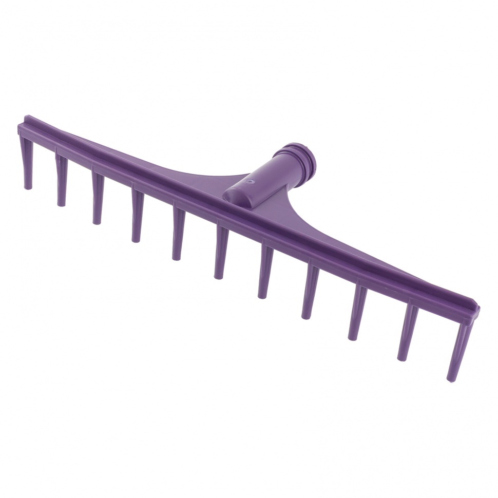 Грабли пластиковые, 480 мм, 11 круглых зубьев, сенные, без черенка, Sparta (61724)