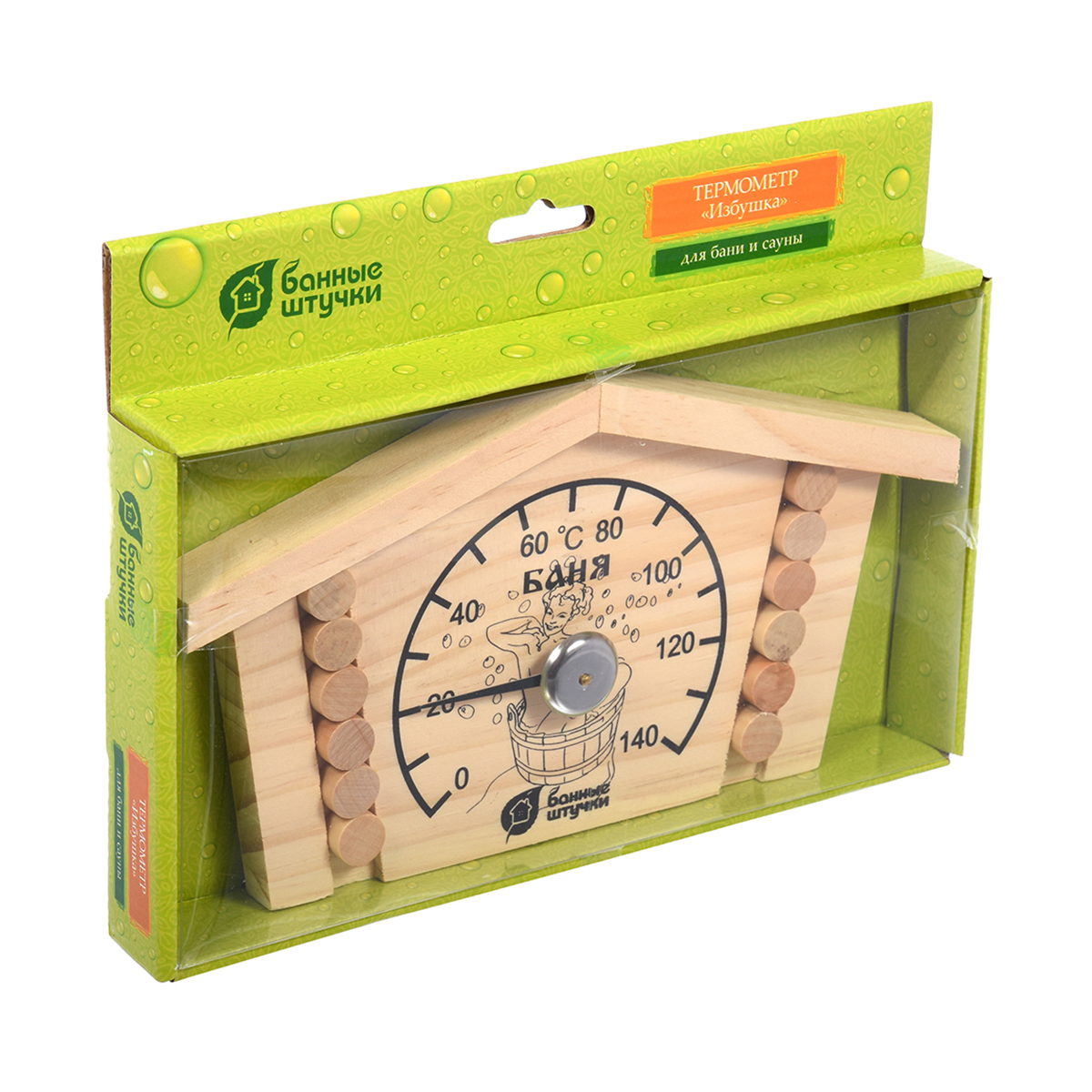 Термометр для бани "избушка" (1/5) "банные штучки" 18014