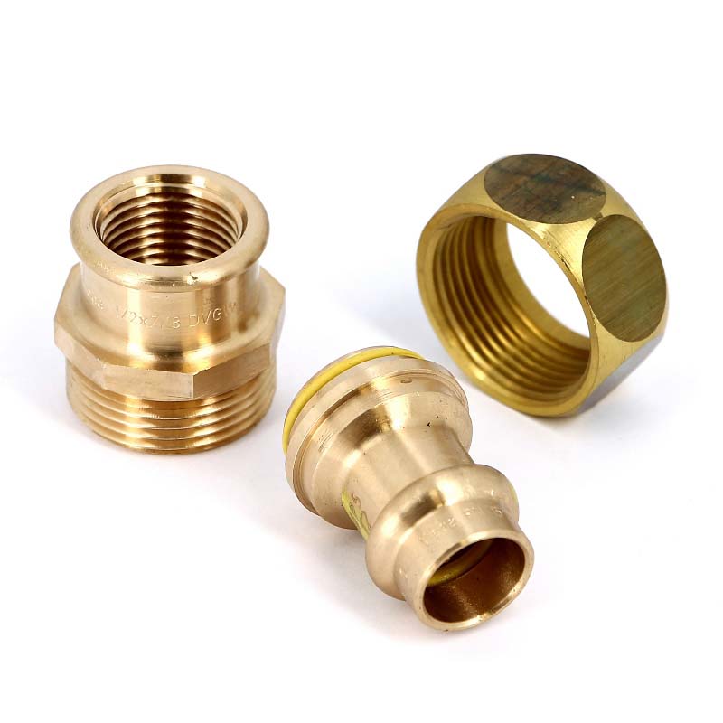 Американка пресс-В медь плоская прокладка Profipress G VIEGA 15х1/2"