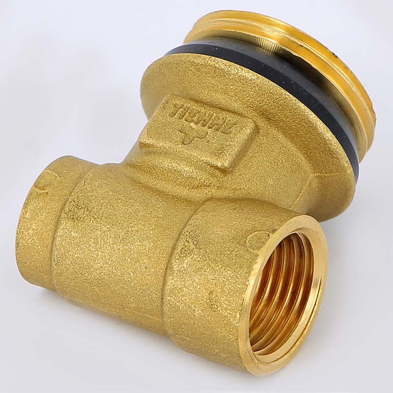 Концевик (тройник) для коллектора TIEMME 1/2"х1"х3/8"