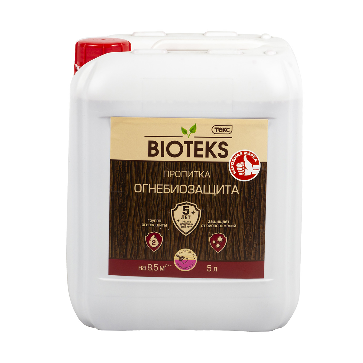 Огнебиозащита "универсал" розовый индикатор  5 л (1) текс