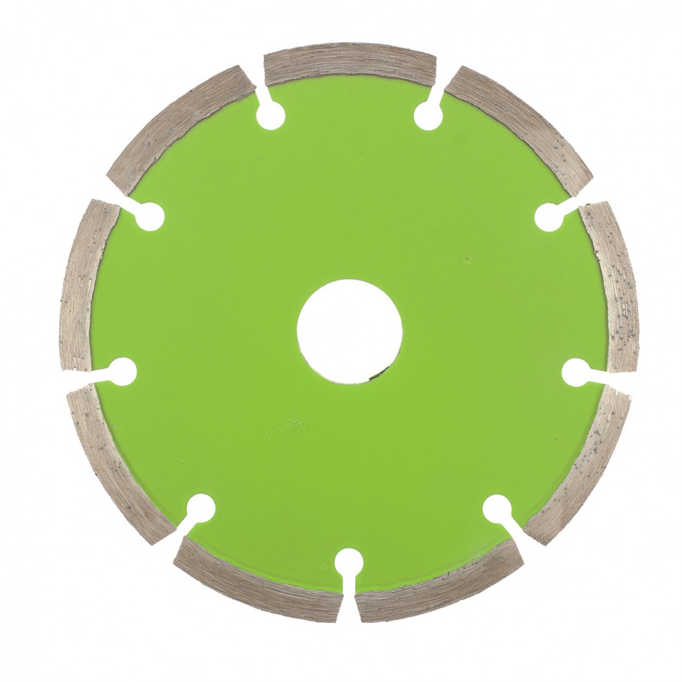 Диск алмазный, отрезной сегментный, 125 х 22.2 мм, сухая резка Сибртех (731017)