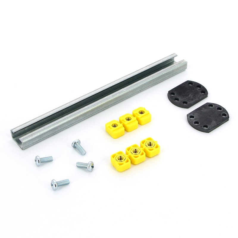 Планка монтажная со звукоизоляцией VIEGA оцинк.сталь, для крепления водорозеток, меж/ос.расстояние 8