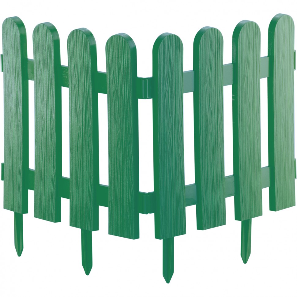 Забор декоративный "Классика", 29 х 224 см, зеленый, Palisad (65003)