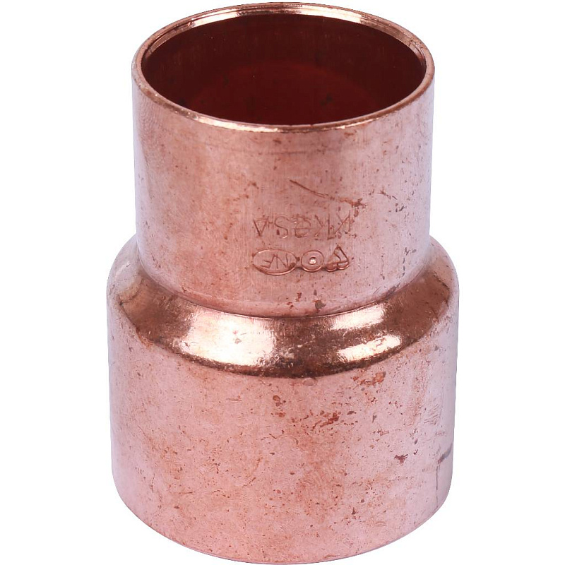 Муфта 35х28 переходная двухраструбная медная SANHA под пайку 152403528