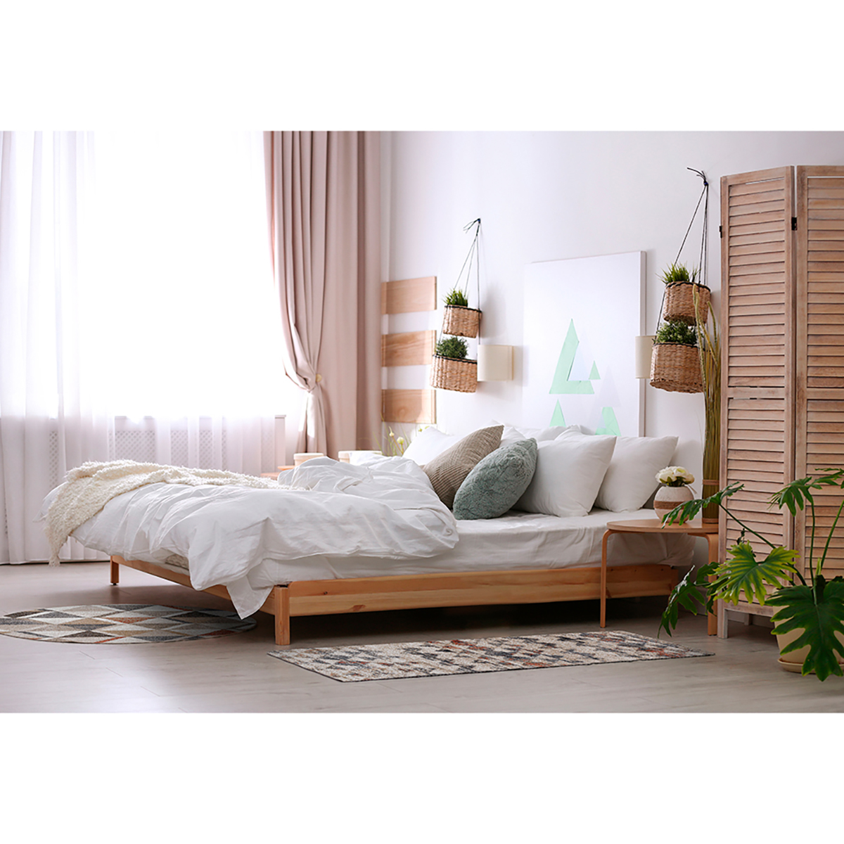 Ковер Sintelon Mondo R O 56EHB, круглый, 1,2 м, фризе