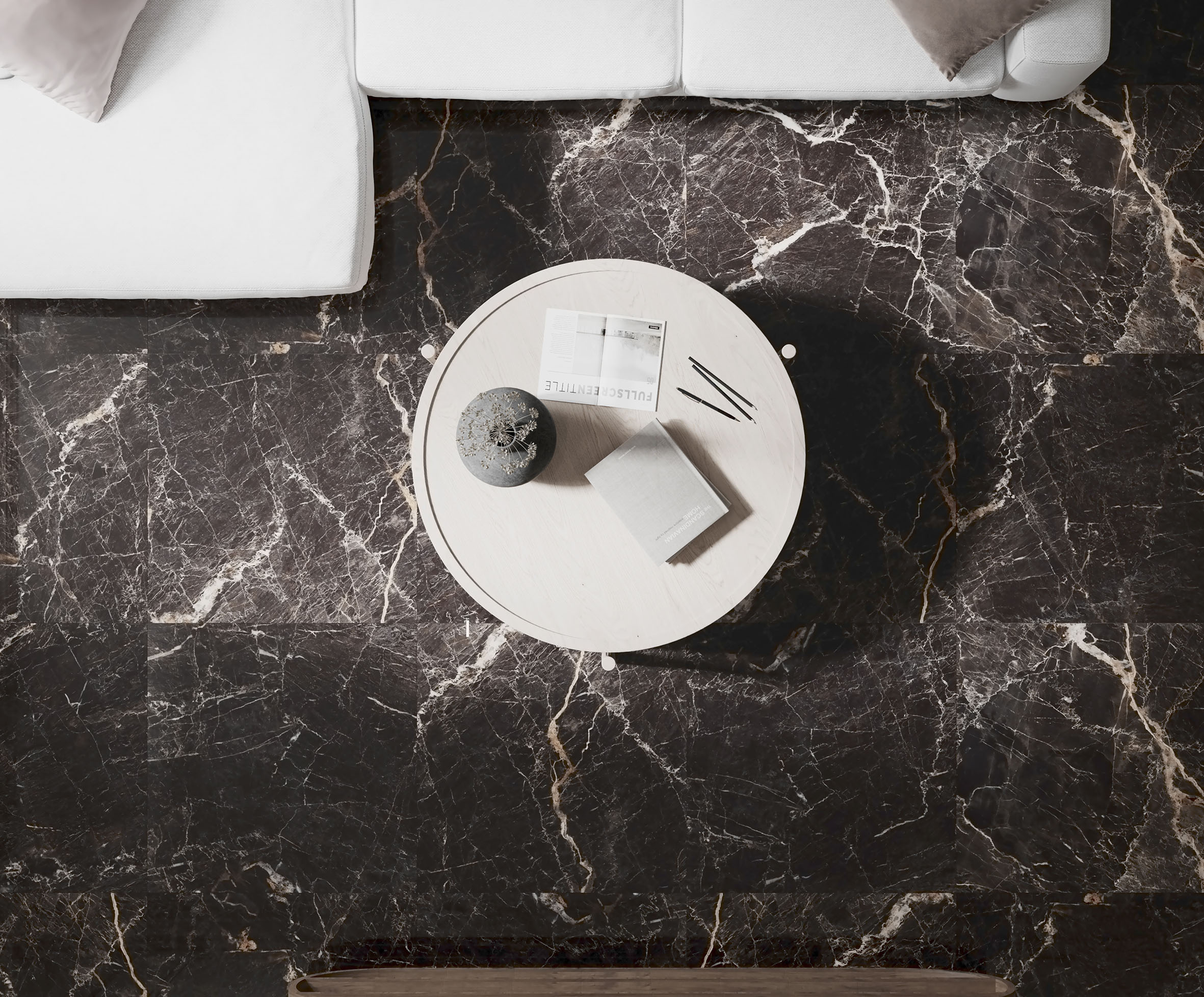 Xtreme nero керамогранит полированный 60x120