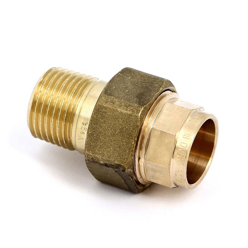 Американка с плоской прокладкой VIEGA пайка НР 18x1/2"