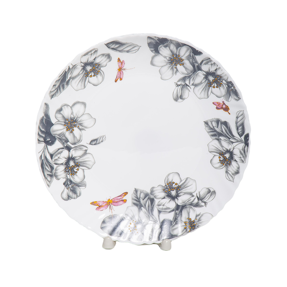 Тарелка обеденная "алаванш" 22 см (1/6/48) "olaff" 214-21002