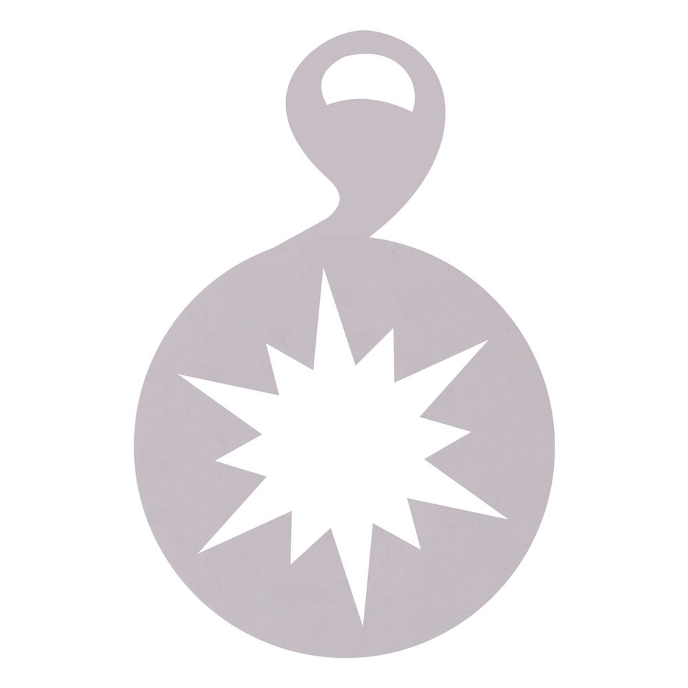 Набор декораторов для кофе 4 шт. 9*12,5 см (1/12/600) "мультидом" j11-94