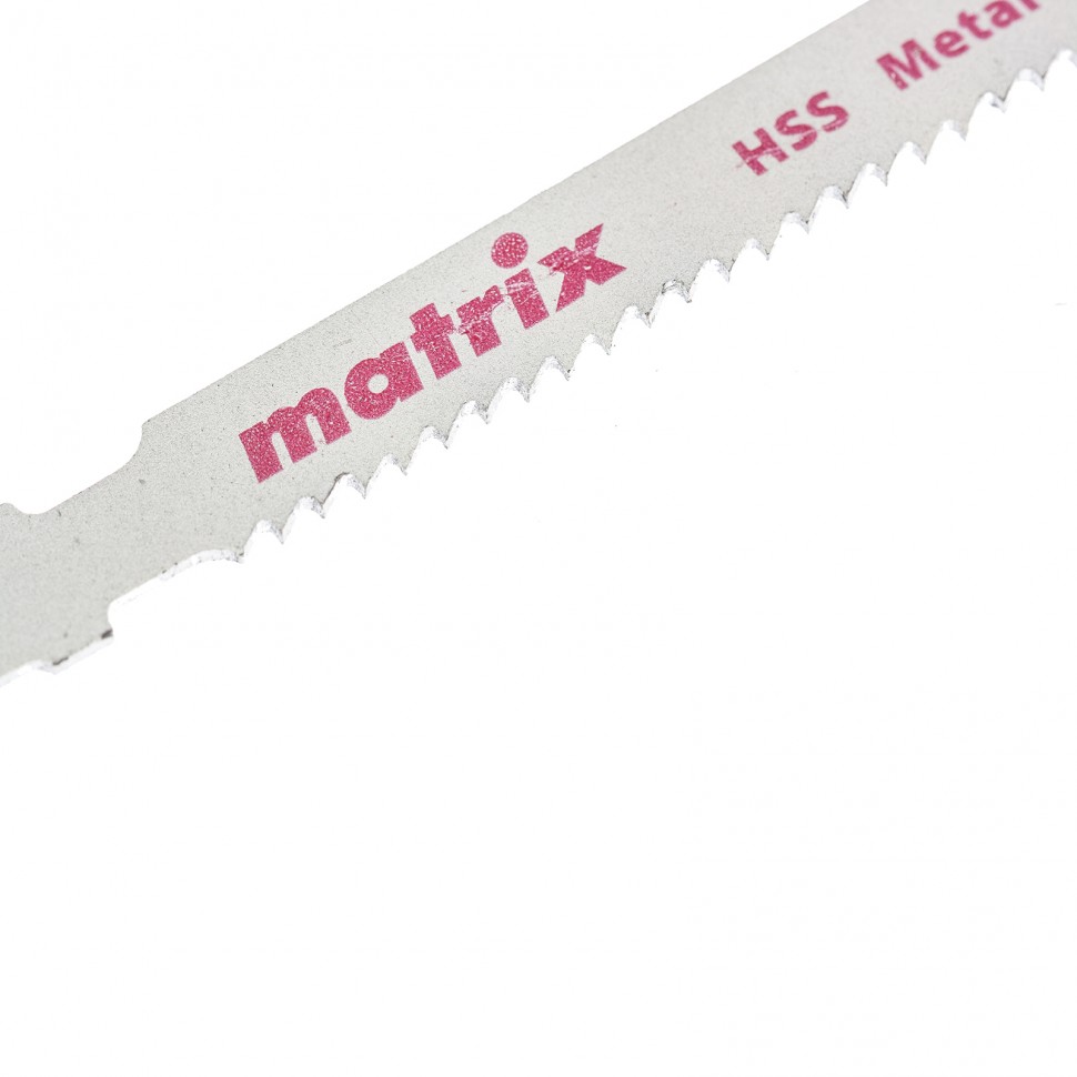 Полотна для электролобзика  по металлу, 3 шт, T118B, 50 x 2 мм, HSS Matrix (78229)
