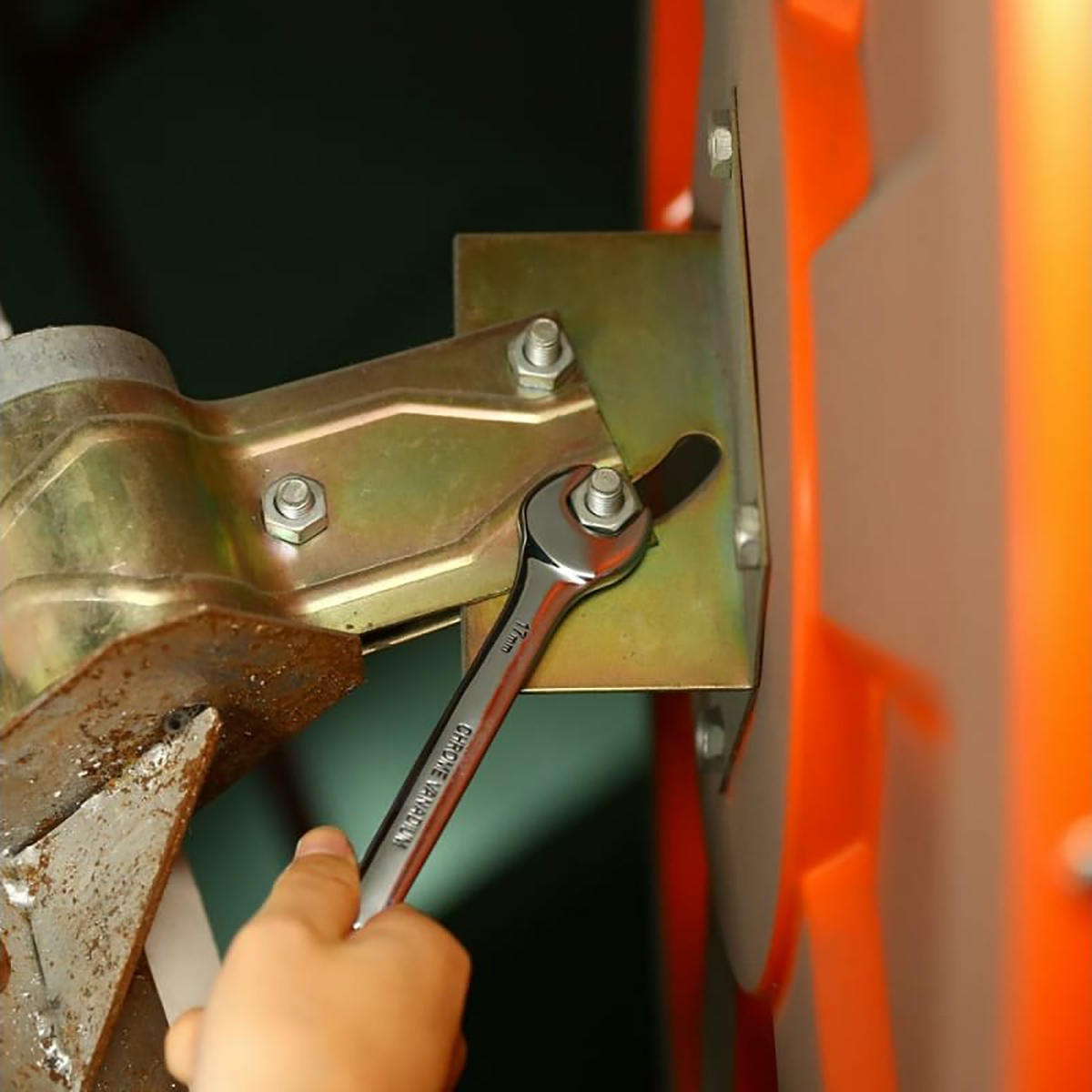 Ключи комбинированные трещоточные dkht14 набор 14 шт. (1) "deko" 065-0989