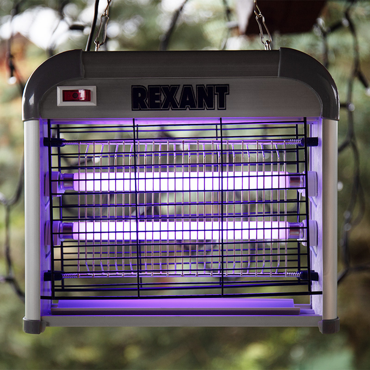 Лампа антимоскитная r60  2х6вт 220в (1/10) "rexant" 71-0036