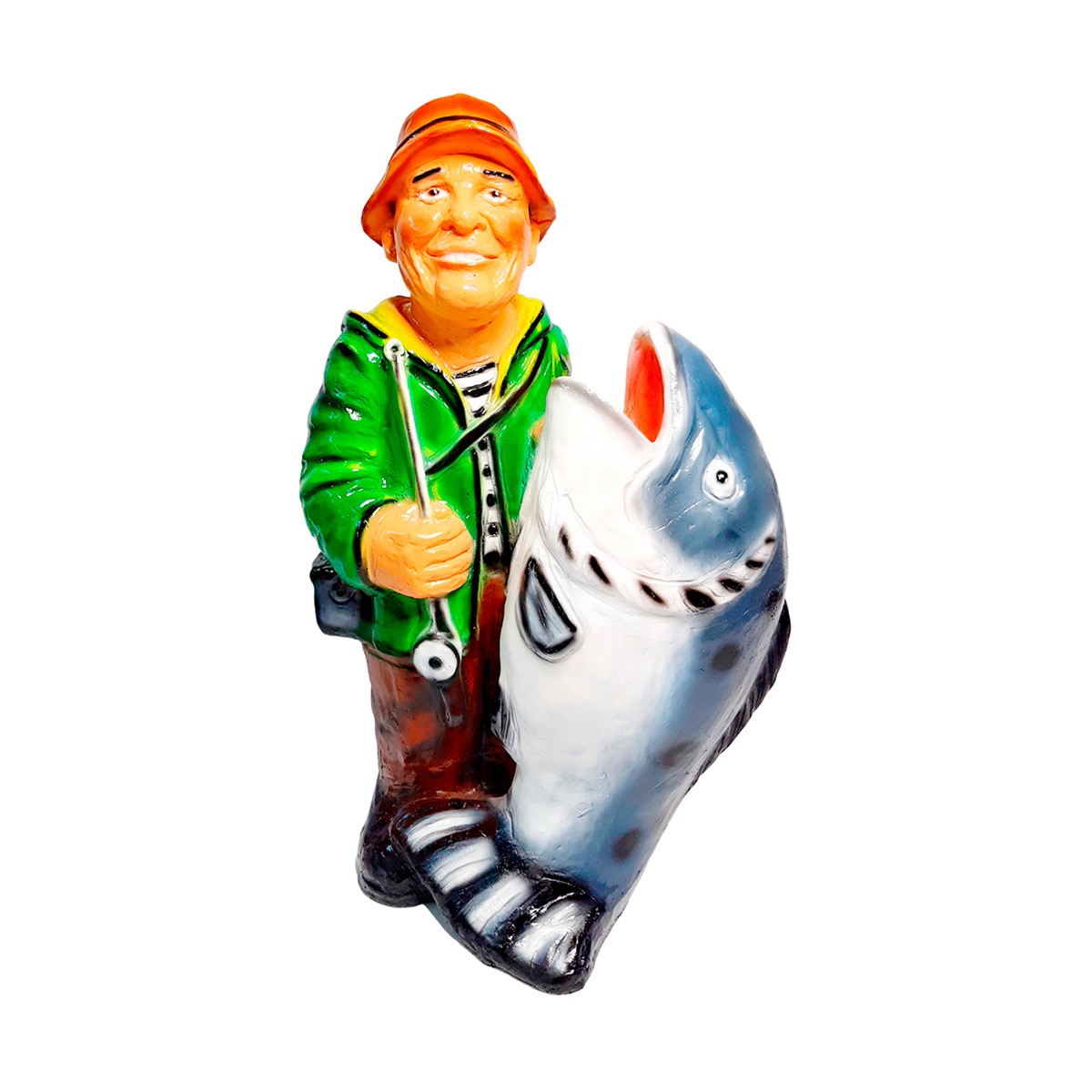 Фигурка садовая "рыбак" 400*700 мм "гарденвилл"