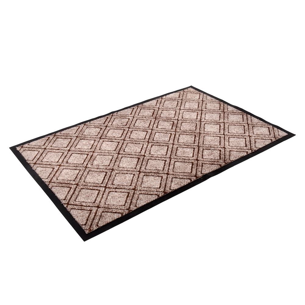 Коврик влаговпитывающий "hall" 60*90 см бежевый (1/10) "vortex" 24080