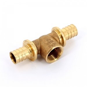 Тройник с внутренней резьбой 25 х 1/2" REHAU RAUTITAN RX бронза