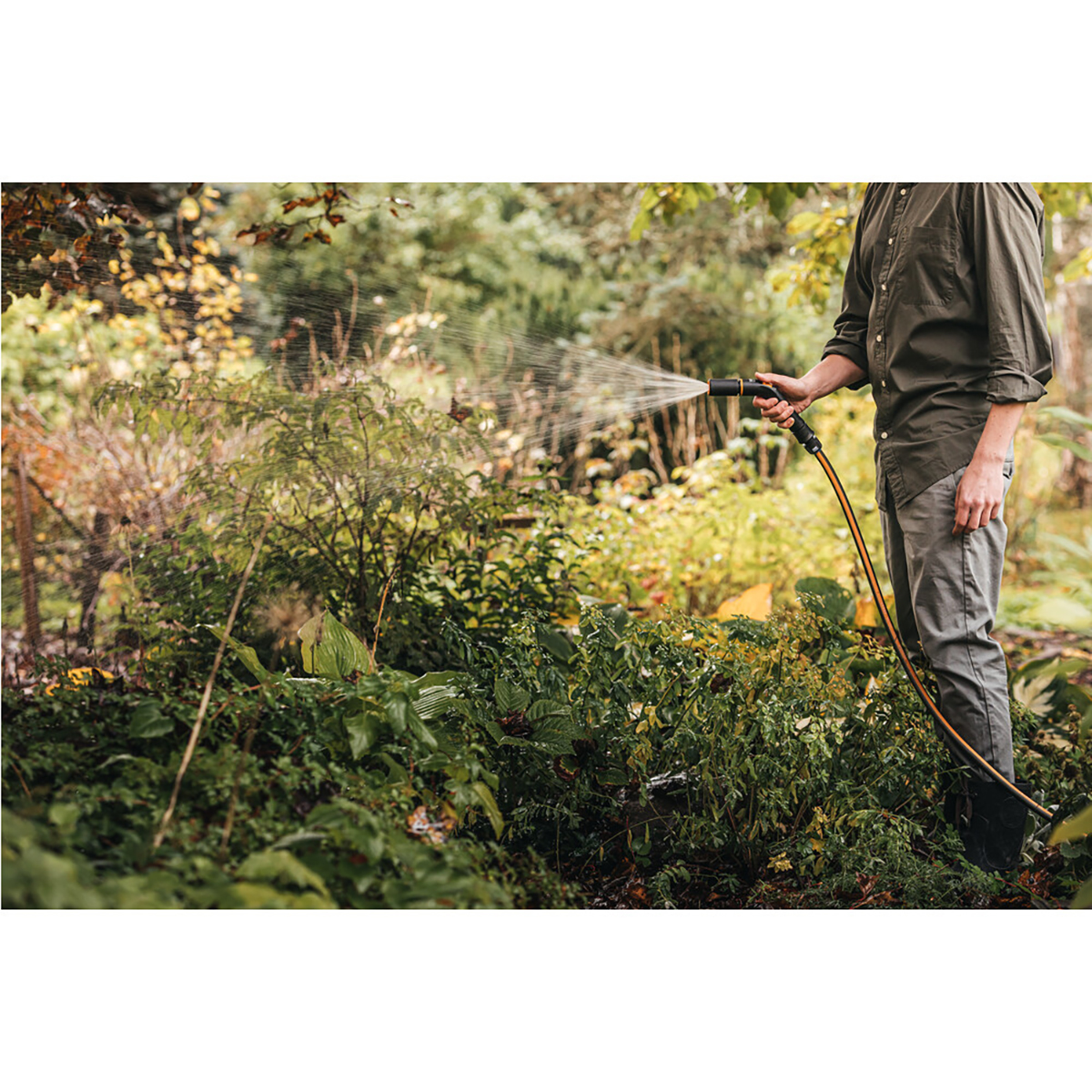 Пистолет-распылитель регулируемый "fibercomp" (1/5) "fiskars" 1054781