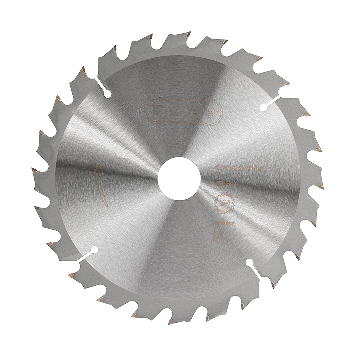 Диск пильный по дереву 210 х 30/20 мм, 24 зуба (1/50) "edge by patriot" 810010019