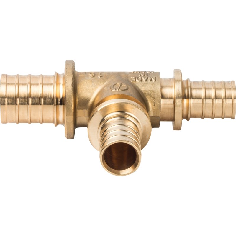 Тройник переходной 32 x 25 x 25 аксиальный для труб PE-X STOUT