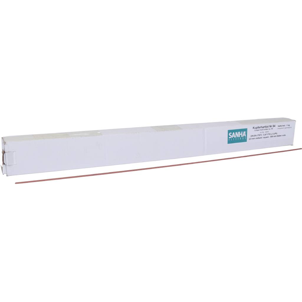 Припой твердый медный SANHA 1000 г - медь