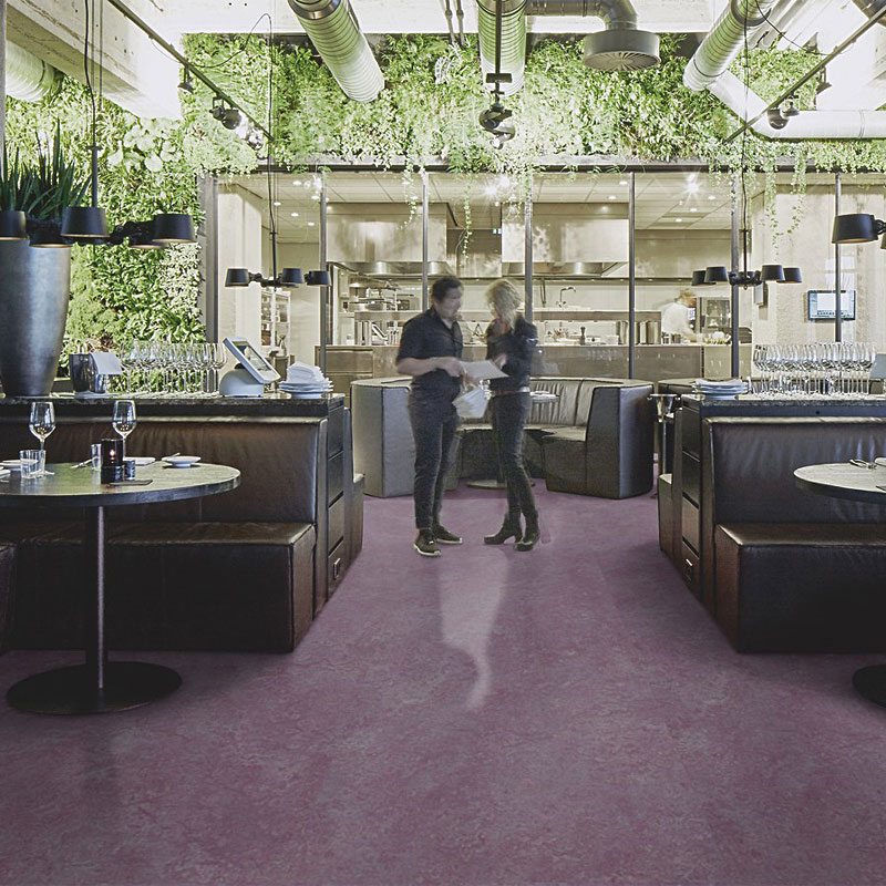 Forbo Marmoleum Marbled Real 3272 Plum - 2.5