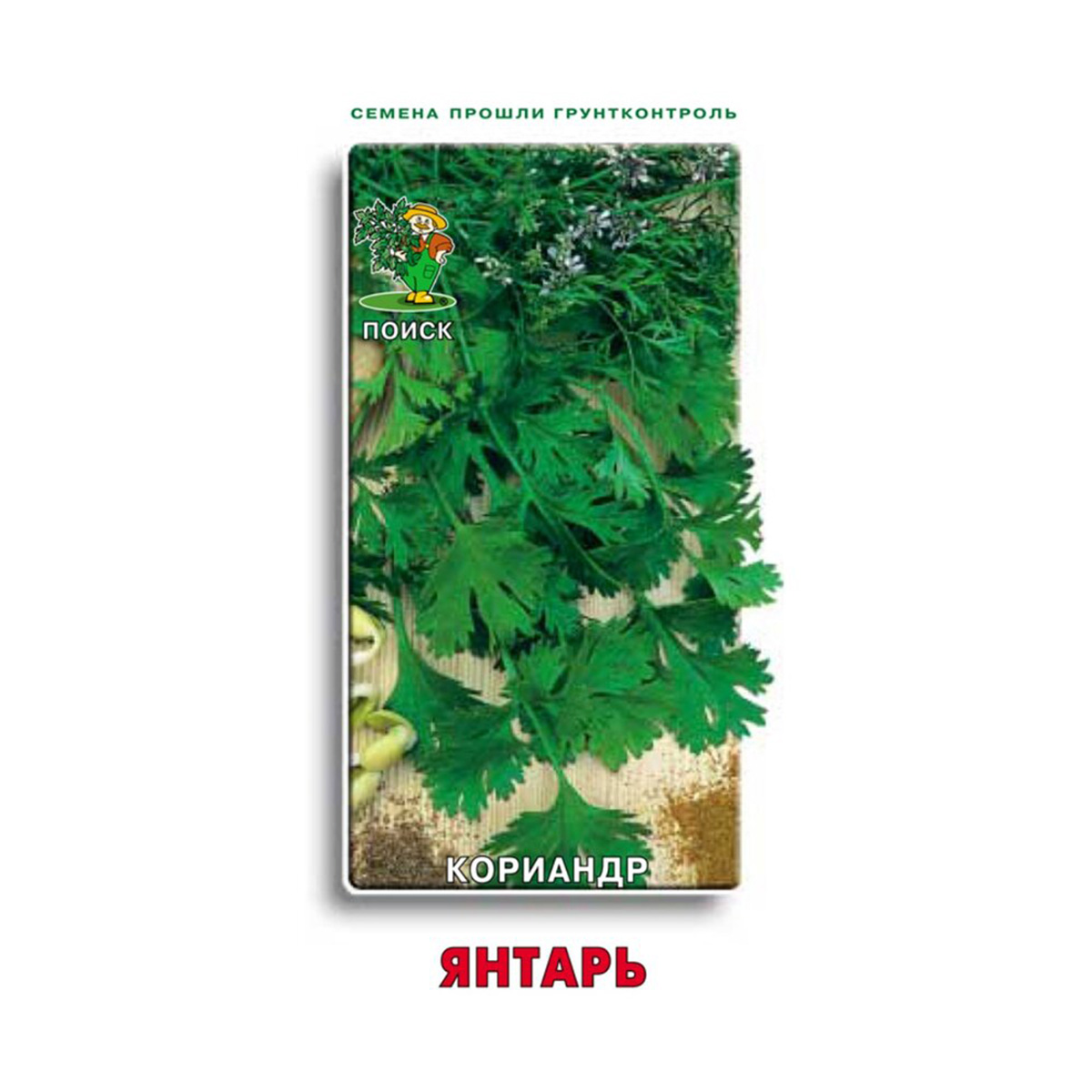 Семена кориандр "янтарь" 3 г (10/100) "поиск"