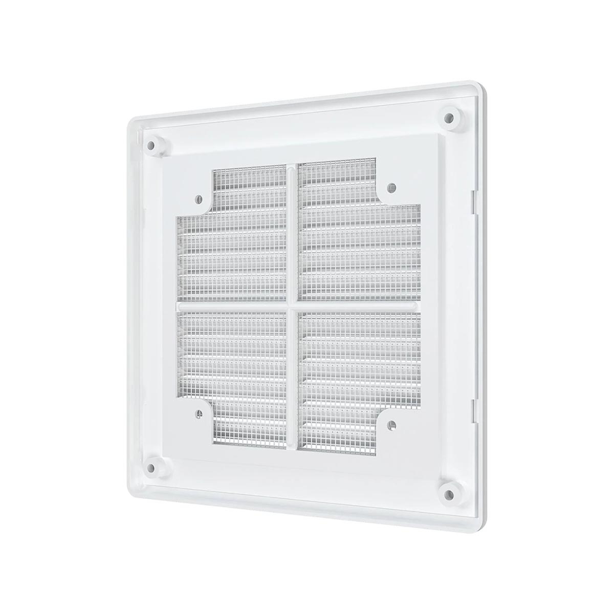 Решетка вентиляц. разъемная 150 х 150 мм пласт. (1/80) "auramax" a1515r