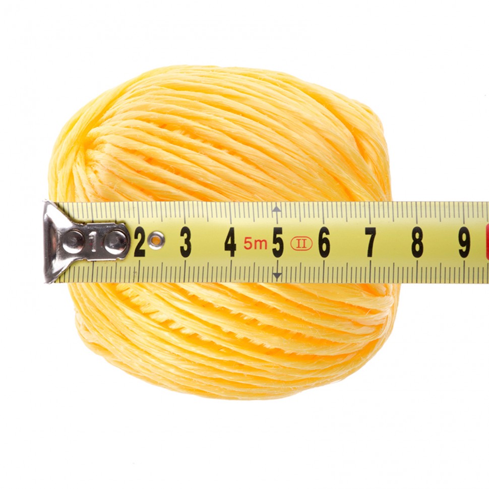 Набор шпагатов полипропиленовых, 6 шт, 2 мм, L 60 м, MIX цветов, Сибртех (93884)