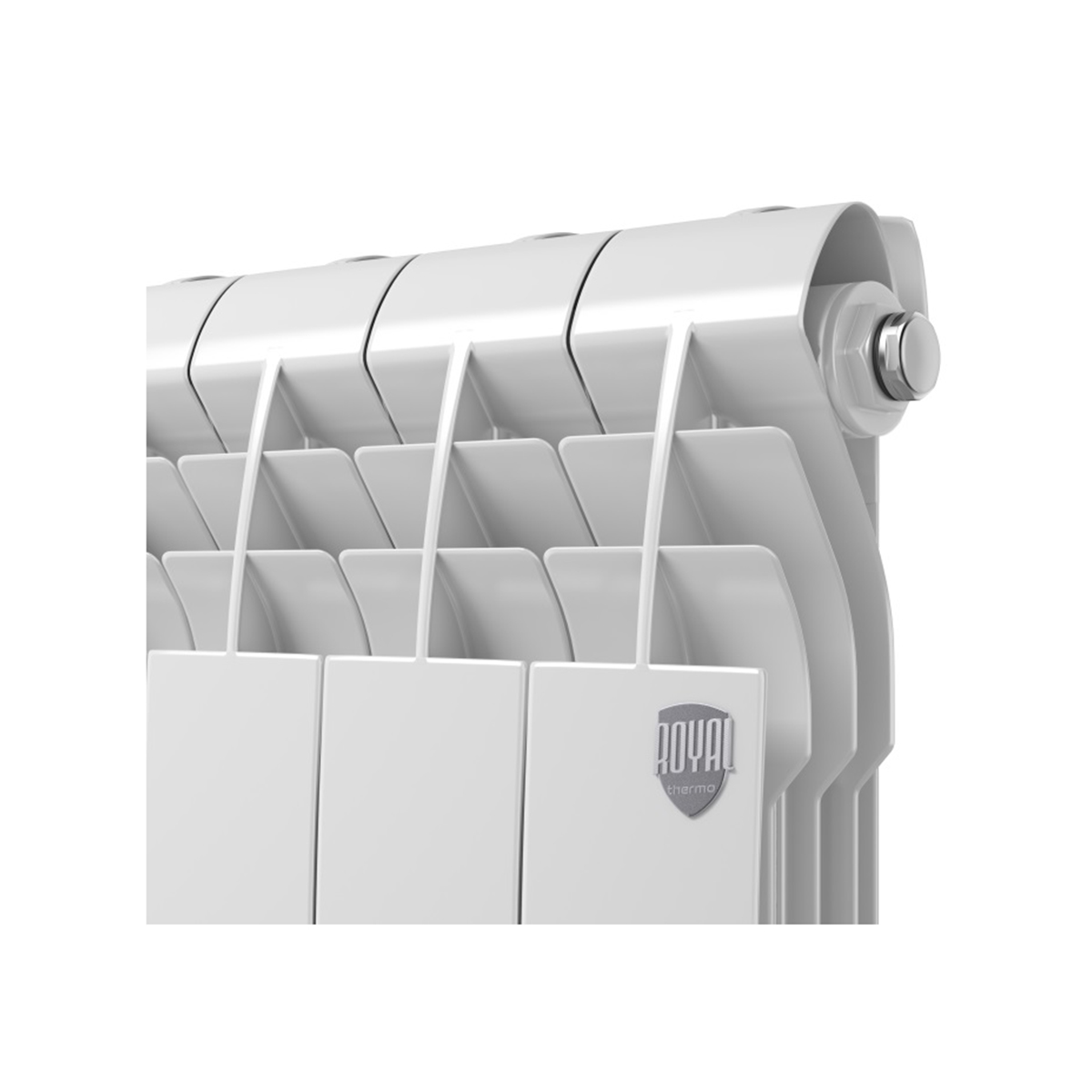 Радиатор алюмин. "biliner alum 500" 12 секций (1) "royal thermo"