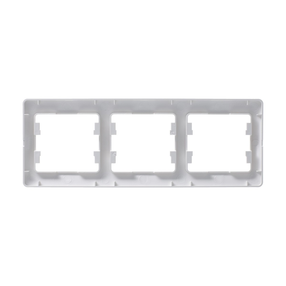 Рамка "glossa" 3-х местн. горизонтальная, перламутр (1/5/20) "schneider"