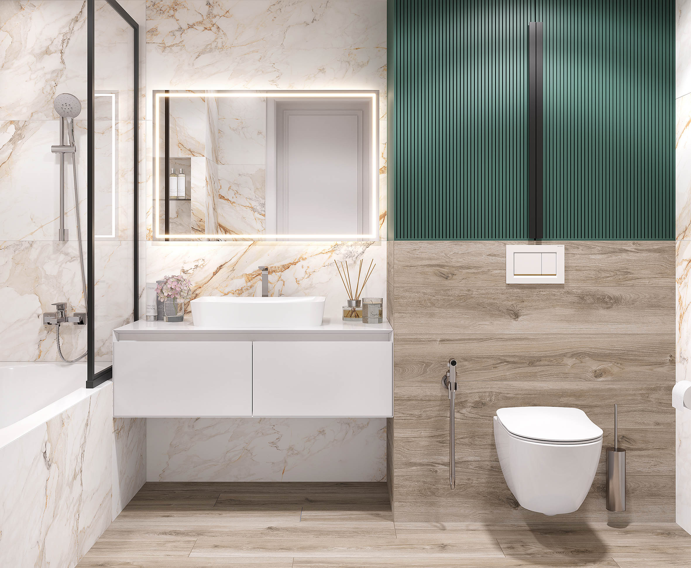 Calacatta borgini керамогранит структурный 60x60