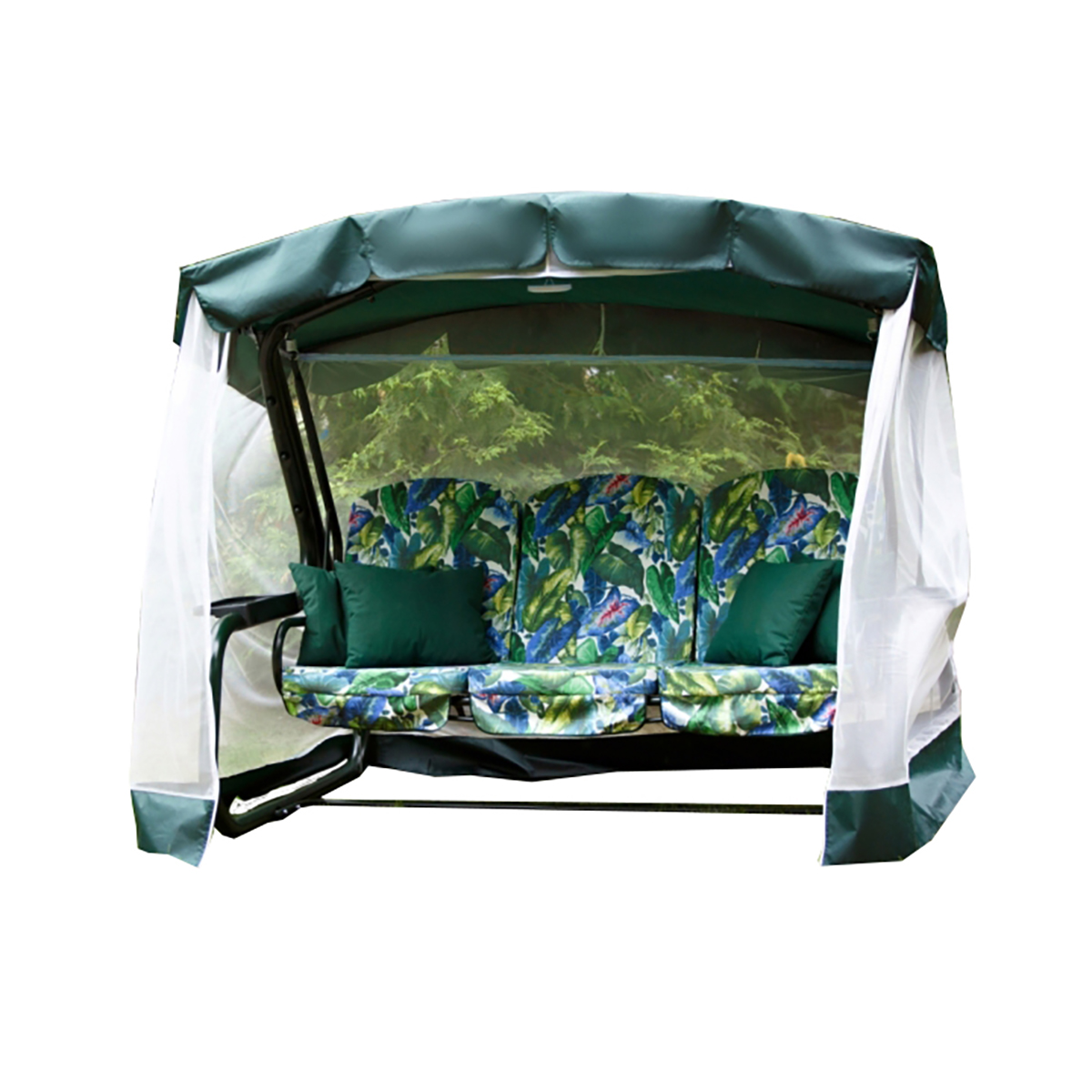 Качели садовые 3-х местные "мастак премиум" (1) "olsa" с1151