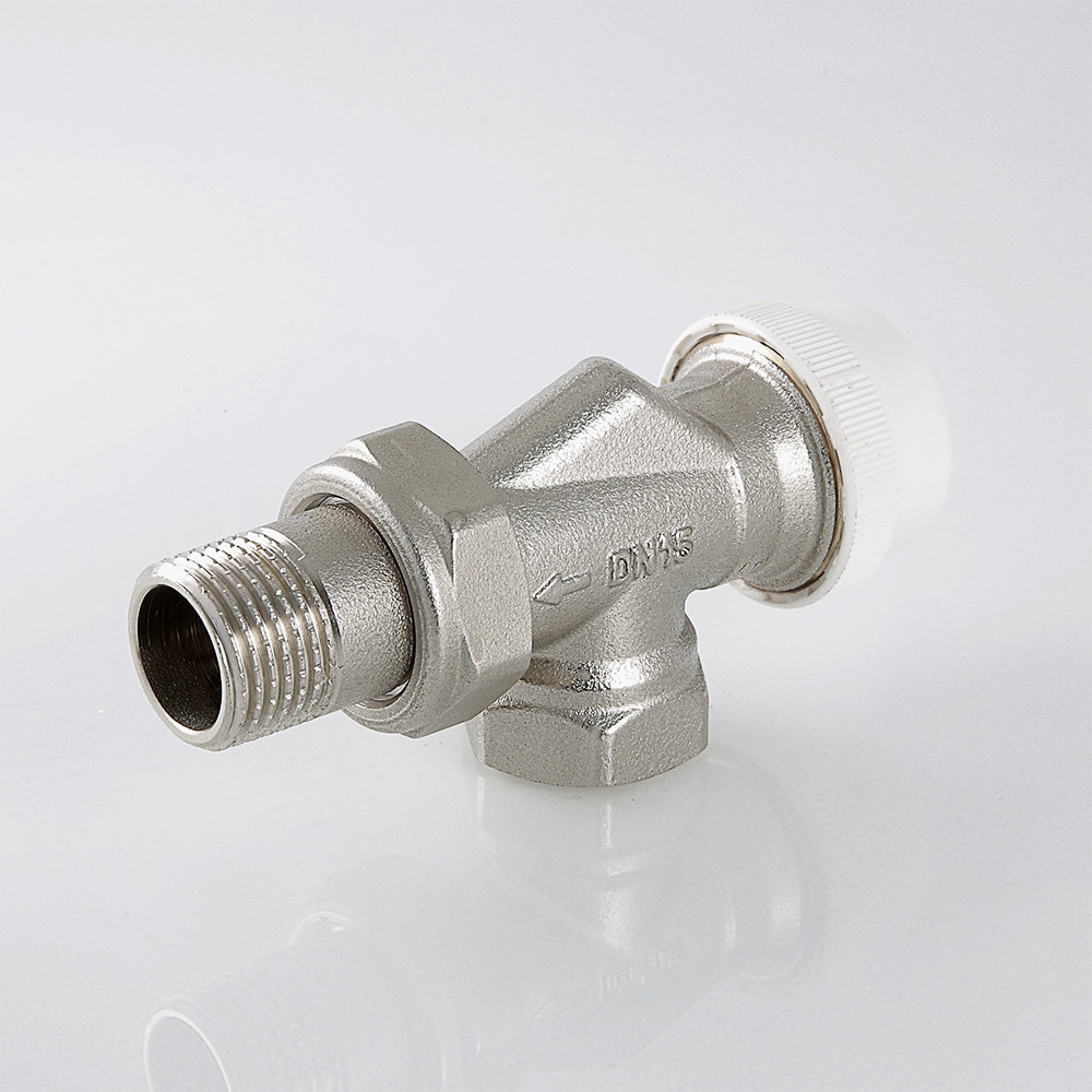 Клапан ВН термостатический 1/2" угловой с осевым управлением VALTEC